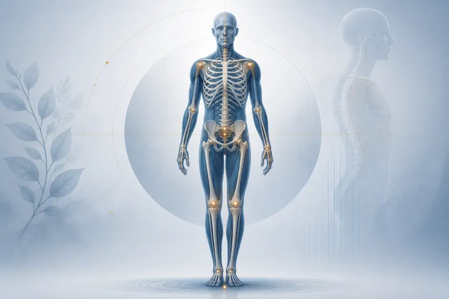 Human body structure alignment